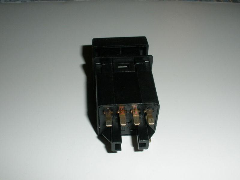 94-98 SAAB 9000 Fog Driving Light Switch OEM BLACK~ I13/95_2, US $3.25, image 2