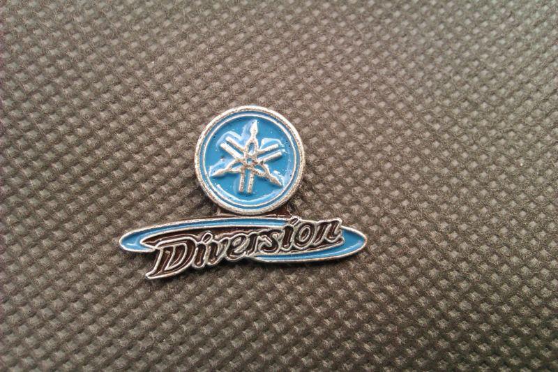 Yamaha diversion xj600 600 xj900 900 xj6 f 600s xj600s s metal emblem pin badge