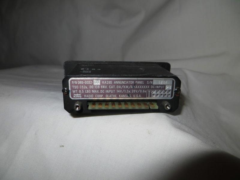 KFC200 Annunciator Panel KA-285 pn 065-0032-01, Guaranteed!, US $295.00, image 2