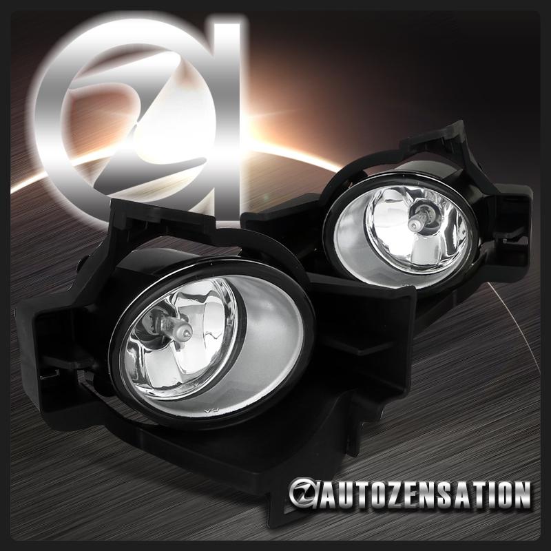 Buy 1012 Nissan Altima 4dr Sedan Clear Bumper Fog Lights w/ Bulbs