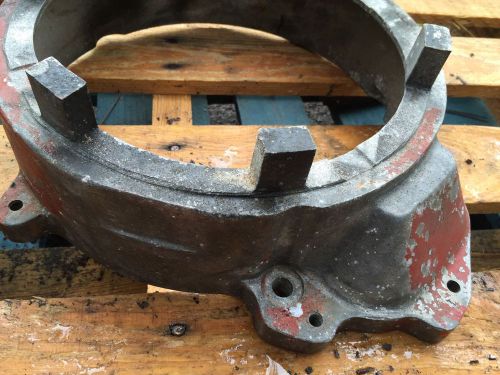 Westerbeke 4cyl. 11kg. 6.5kg. marine gas engine, generator end housing