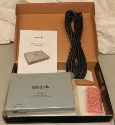 Sirius sir-cl1 satellite radio tuner