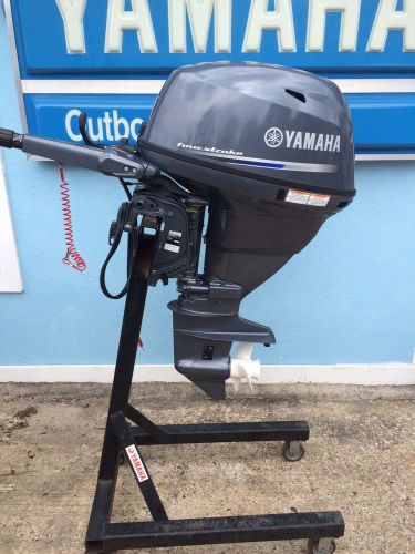 2014 yamaha 25hp four stroke outboard motor 15"