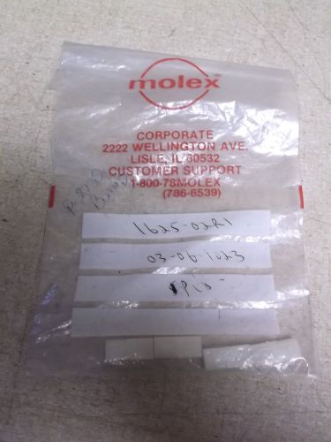 New molex 1625-02r1 connectors, lot of 4 *free shipping*