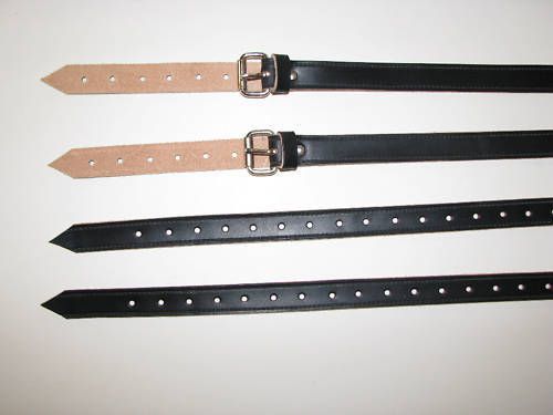 Hand Made BLACK Fitted Back Seat Leather Luggage Belts/Straps PORSCHE 911 & 912, US $139.00, image 5