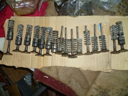 Flathead ford v8  valve guides,springs, valves fit 1949-1953  mercury,originals