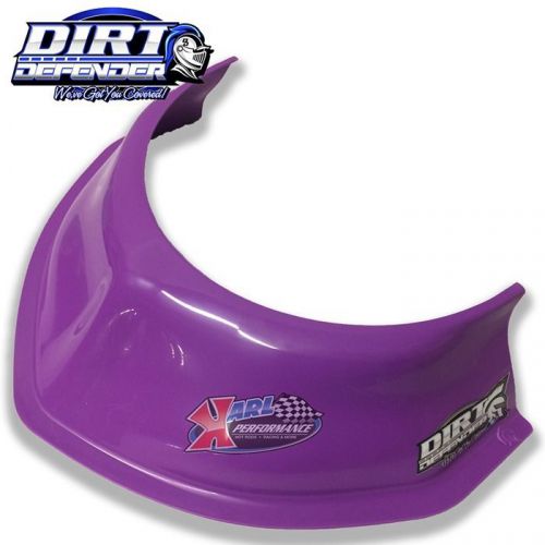 Dirt defender vortex hood scoop purple| late model imca dirt| #10370