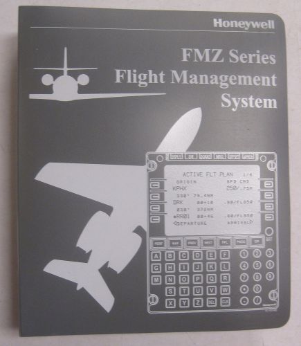 Fmz series flight management system original honeywell pilot&#039;s operating manual