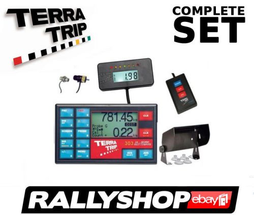 Terratrip set 303 geotrip gps v4 + remote display &amp; control + dashboard + probes