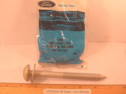 Ford truck bed mounting &#034;screw &amp; washer&#034; n802287-s100 (au 64 ha) free shipping