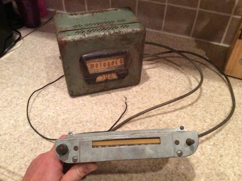1948 motorola 508 tube radio 50667 dial head