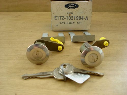 Vintage ford nos1970-1980's ford truck f150 - f250 door lock set #e1tz-1021984-a