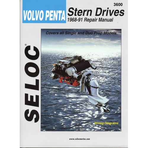Seloc service manual - volvo/penta - 1968-91 -3600
