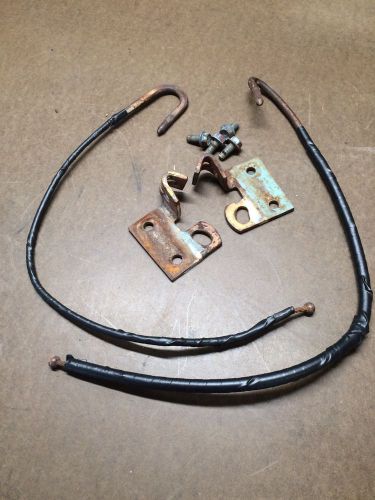 International scout 80 800 tailgate latch &amp; cable