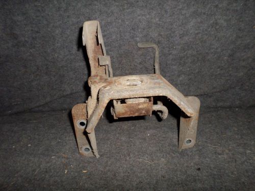 1958 cadillac hood catch - handle - release assembly