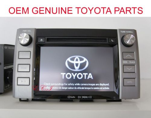 2014 2015 2016 oem toyota tundra non jbl radio stereo cd mp3 apps xm bluetooth