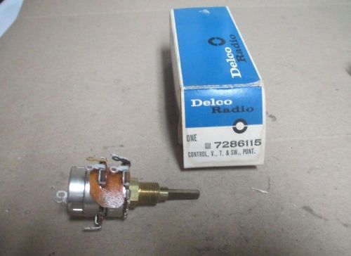 7286115 pontiac gto grand prix? 1963 1964 1965 1966 delco radio switch new nos