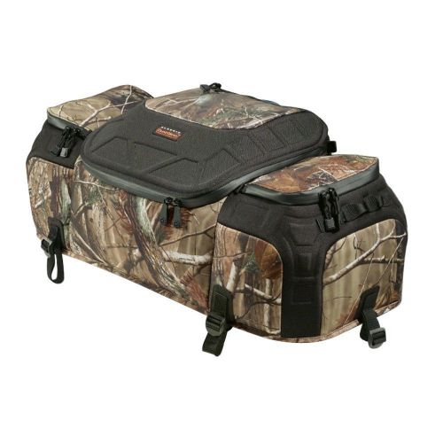 Large atv front rear bag rack mount storage hard box carrier luggage vehicle