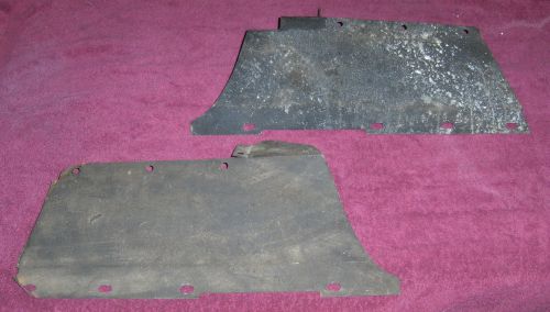 1940 1941 1942  packard 8 cyl fender splash pans -  pair
