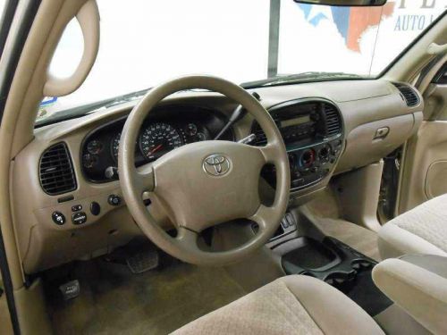 05-06-07 sequoia/tundra no-audio airbags toyota driver passenger brown/beige/tan