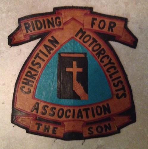 Buy Vintage Leather Riding For The Son Patch Christian Motorcyclists ...