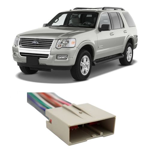 Ford explorer 2006-2010 factory stereo to aftermarket radio harness adapter