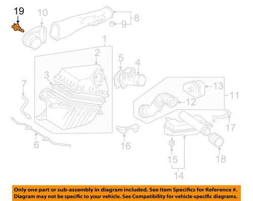 Toyota oem 88-02 camry-air intake temperature sensor 8942406010