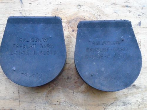 Salisbury eg-400 4" inch boat exhaust flapper guards clamp prevents water