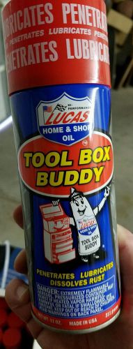 Lucas oil tool box buddy penetrating oil 11.00 oz aerosol p/n 10392 - 10 cans
