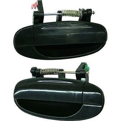 New set of 2 door handles left &amp; right side rear outer exterior outside pair