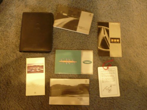 1999 acura cl owners manual set no reserve!!!!! free shipping!!!!!