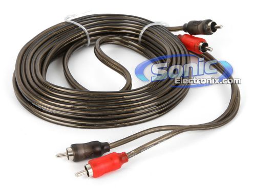 Stinger si1215 15 ft 1000 series 2-channel audiophile rca interconnect cable