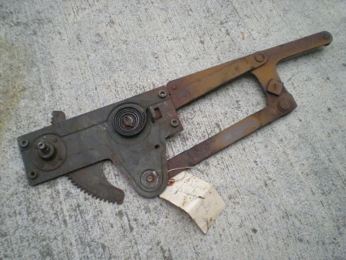 Porsche 356 window regulator ,passenger(right) side date stamped 5/59