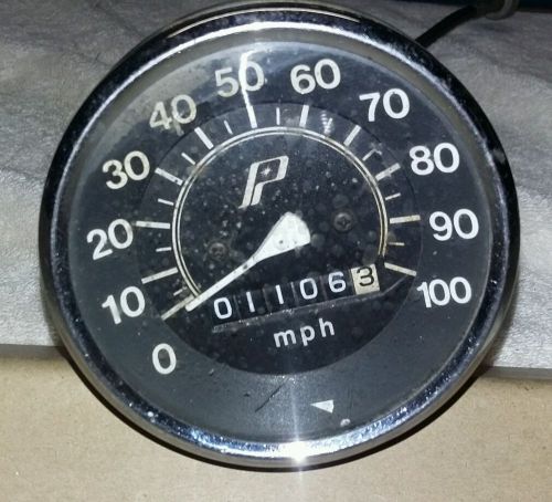 ~1~vintage~ 1970's polaris colt ss 295/175 snowmobile 100 mph speedometer~