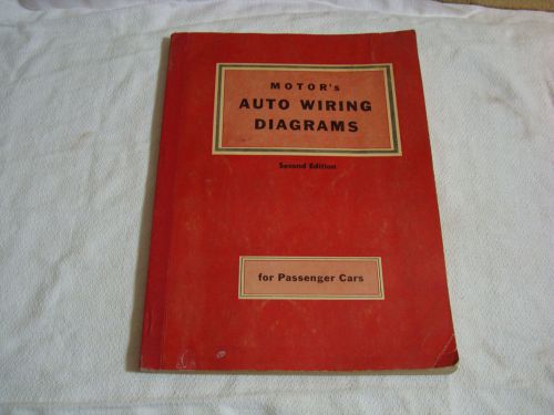 Motors auto wiring diagrams 1946 through 54