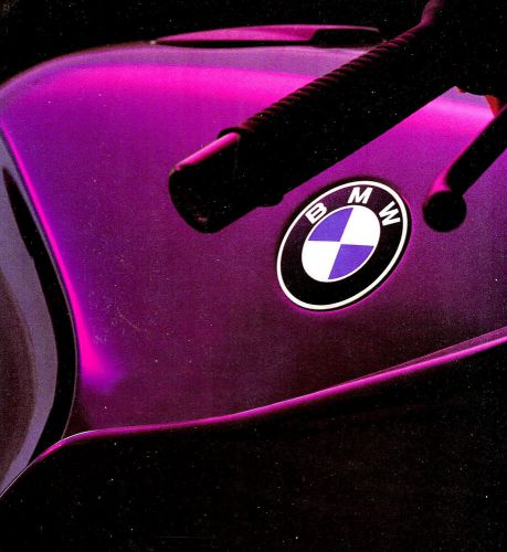 1990 bmw motorcycle technology brochure --bmw motorcycle technology