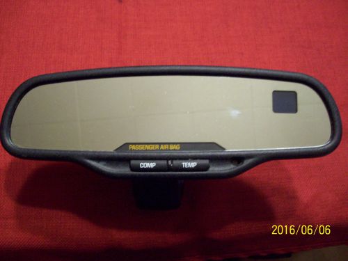 03 04 05 06 silverado sierra tahoe yukon rear view mirror compass temperature