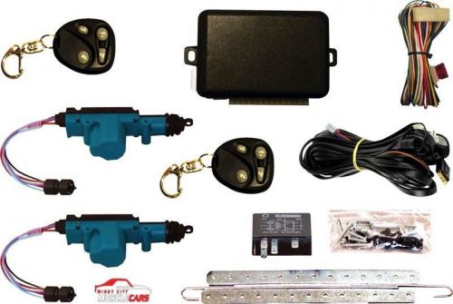 Universal power door lock conversion set