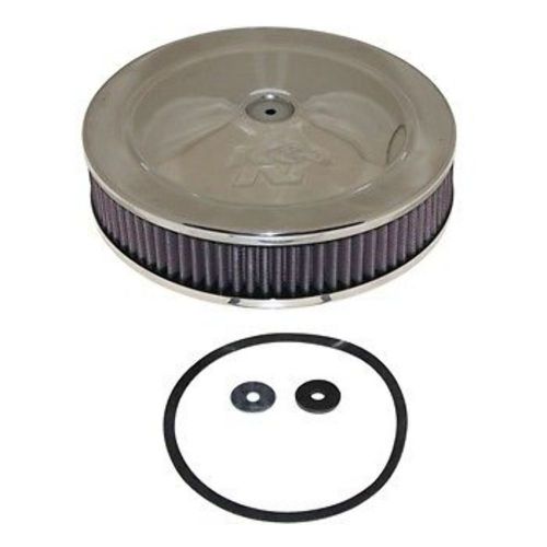 Nib pleasurecraft 5.0l 5.8l ford flame arrestor k&amp;n 3 pc round flange 5 1/8" od