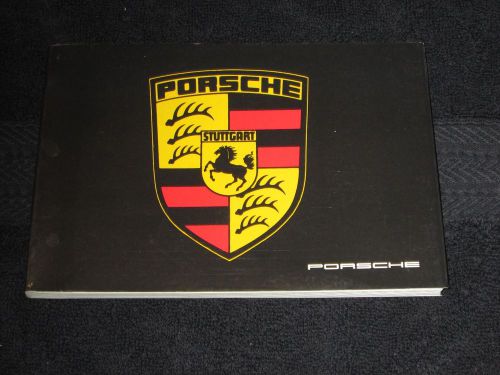 1980's pocket history book - the book of porsche