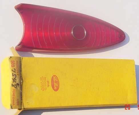 60 mercury new taillight stop brake lens lenses pair