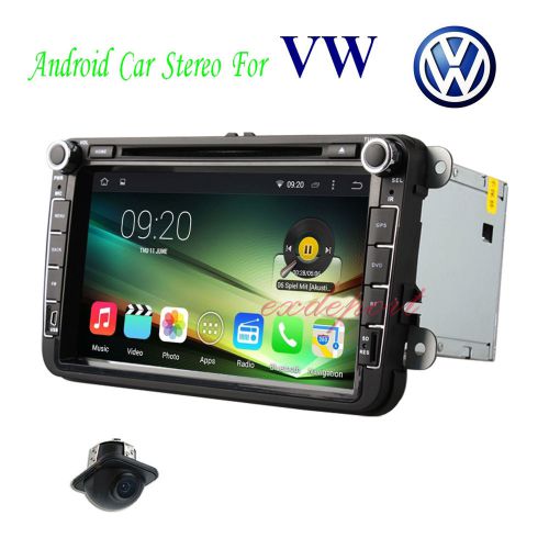 8" touch screen stereo radio car dvd player gps navigation for vw jetta +3d maps