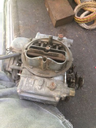 Holley 600cfm vacuum secondary carburetor