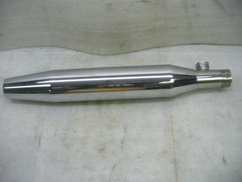 Buy Harley 04Up XL Sportster OEM Tapered Single Muffler, 6484204. in