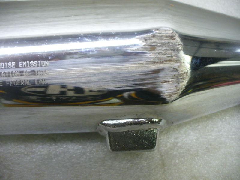 Buy Harley 04Up XL Sportster OEM Tapered Single Muffler, 6484204. in