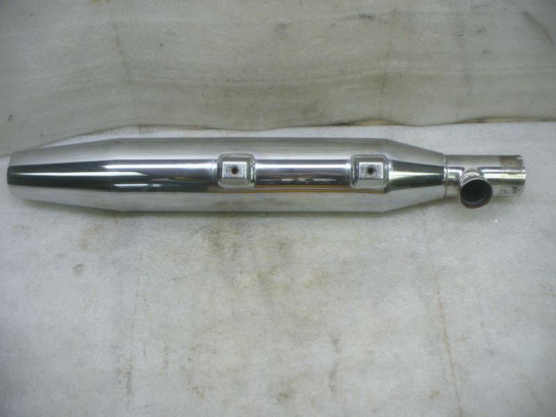 Buy Harley 04Up XL Sportster OEM Tapered Single Muffler, 6484204. in