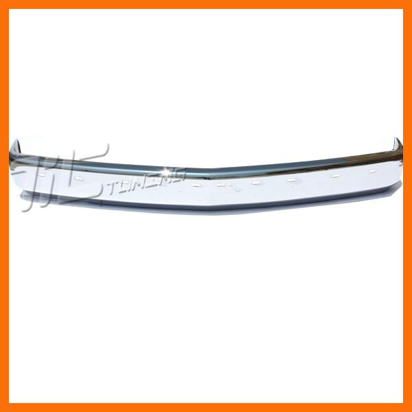 1992-1994 chevy blazer c10 1500 2500 3500 front chrome bumper w molding holes