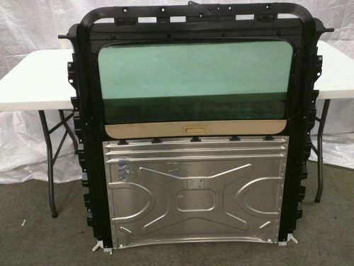 Bmw e60 525i 530i 545i sunroof overhead panel assembly frame with glass