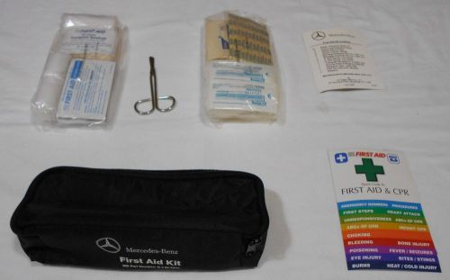 Mercedes-benz first aid kit mb part number q 4 86 0043 in black waterproof pouch