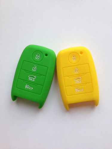 2pcs fob key cover protector for keyless remote kia k3 cerato forte sorento rio5